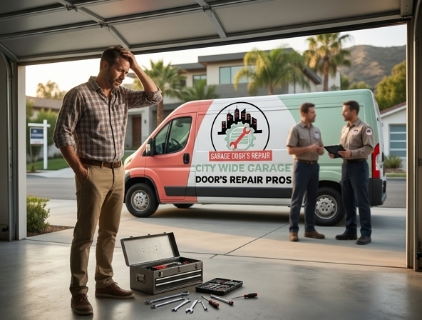 Garage Door Won't Open in Los Angeles