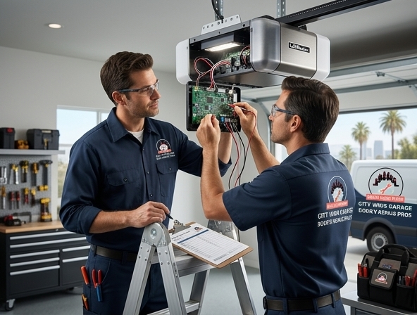 Garage Door Off Track Repair Los Angeles